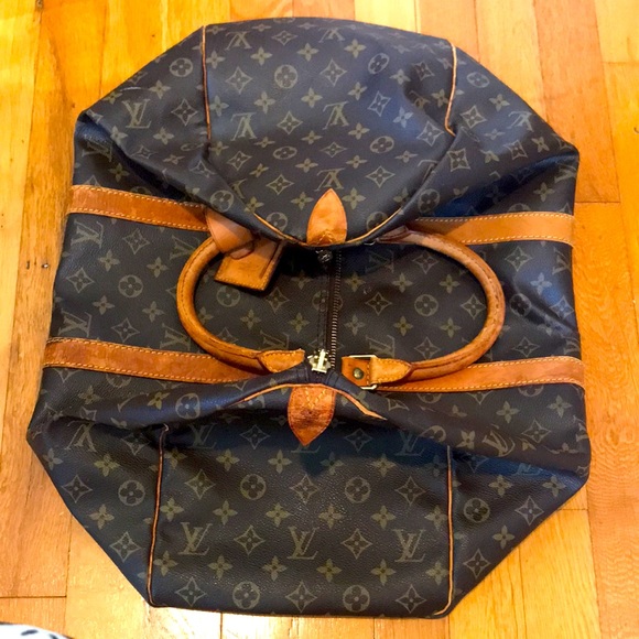 Authentic Louis Vuitton keepall 50 - Picture 9 of 11